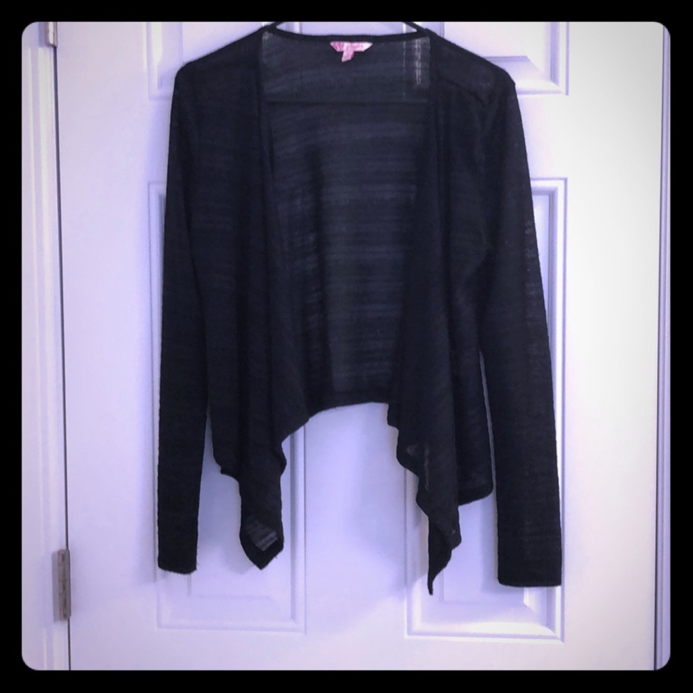 Candies Black Sweater/Coverup